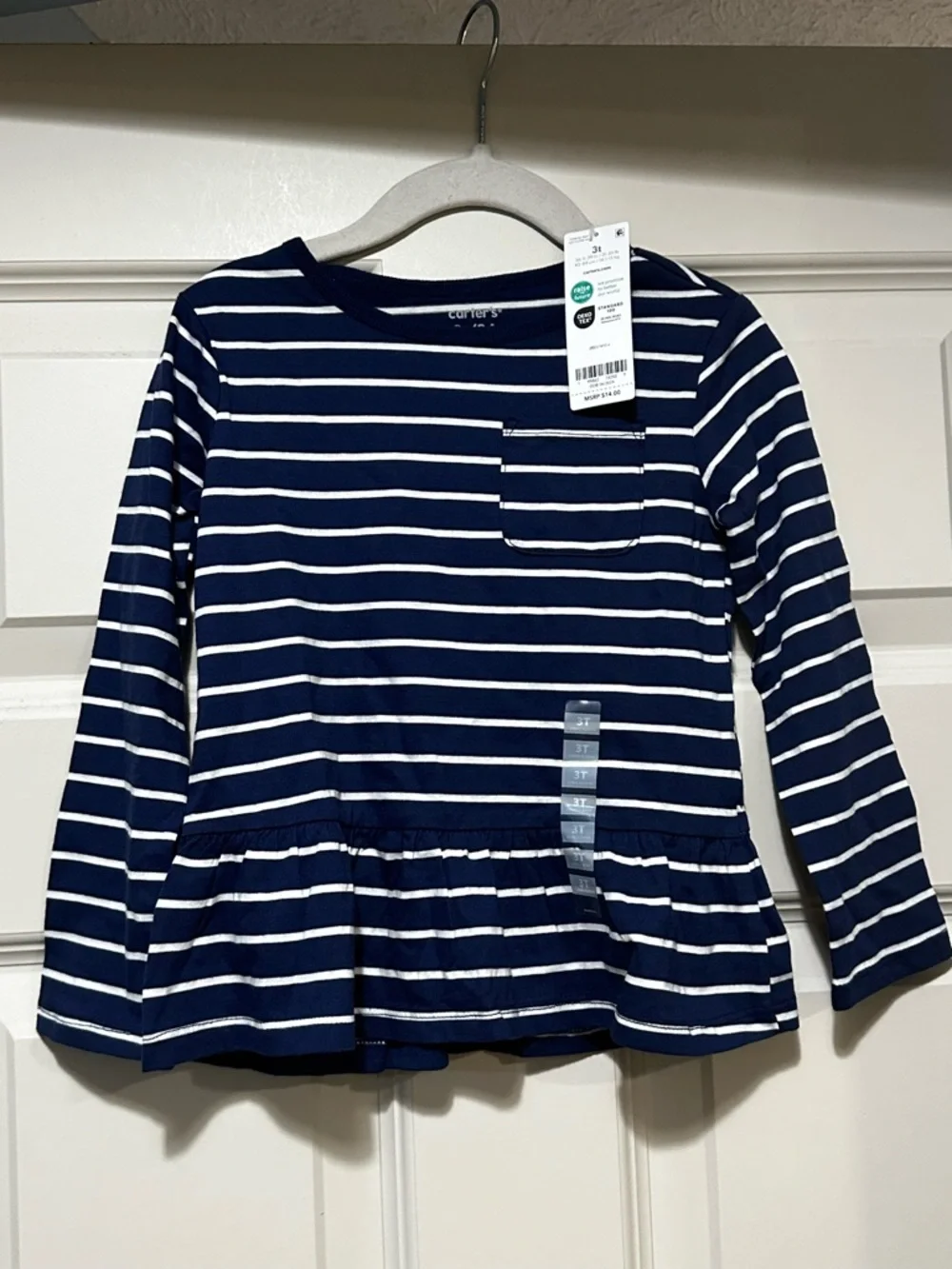 Girls 3T Long sleeve Top NWT